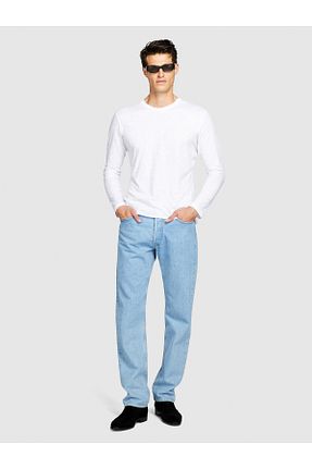 تیشرت سفید مردانه اسلیم فیت Sisley - کد 826163507