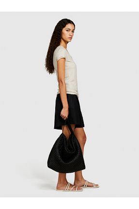 تیشرت بژ زنانه رگولار Sisley - کد 826169538