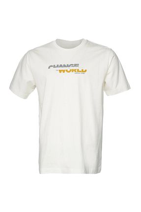 تیشرت سفید مردانه رگولار hummel - کد 812052309