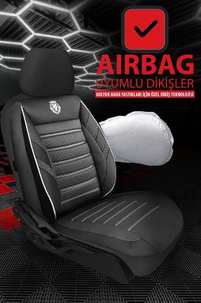 روکش صندلی خودرو مشکی GM-DESIGN - کد 845052567