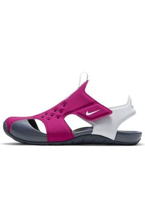 صندل اسپرت صورتی بچه گانه چرم مصنوعی Nike - کد 270761850
