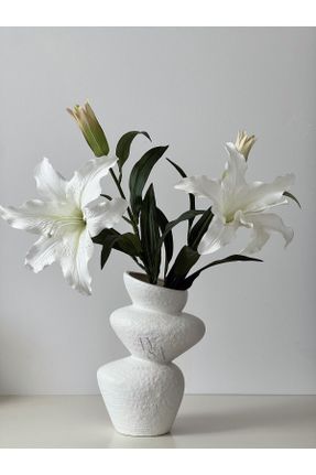 گلدان سفید سرامیک کد 841366535