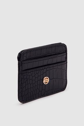 جا کارتی مشکی زنانه ابعاد کوچک OLLBAG - کد 744880091