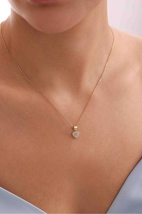 گردنبند طلا طلائی زنانه 14 عیار Gianfranco - کد 845090110