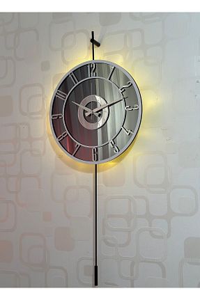 ساعت دیواری مشکی 40 x 90 Pey Aksesuar - کد 845089034