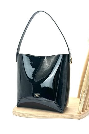 کیف دوشی مشکی زنانه چرم مصنوعی VICTORIA SHINE - کد 845065131