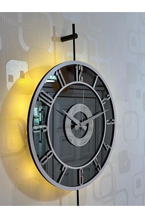 ساعت دیواری مشکی 40 x 90 Pey Aksesuar - کد 845089034