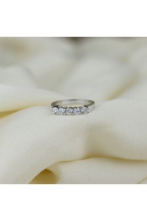 انگشتر نقره زنانه زیرکن GIBYJEWEL - کد 812518571
