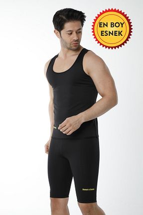 پوشاک گرمکن و زیر مشکی مردانه Atlet Sweet Sauna - کد 45293954