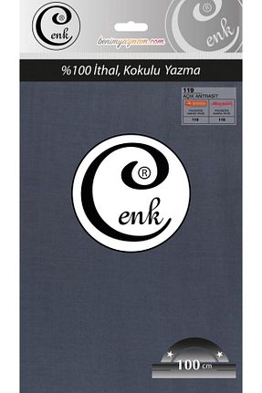 روسری سرمه ای پلی استر Cenk - کد 808844634