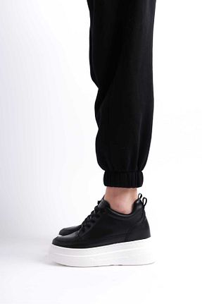 کفش اسنیکر مشکی زنانه بند دار She - کد 810632186