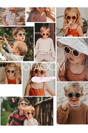 عینک آفتابی صورتی بچه گانه UV400 STAOOM - کد 661484530