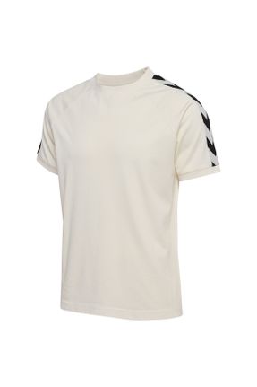 تی شرت سفید مردانه رگولار یقه خدمه پوشاک ورزشی کد 830223888