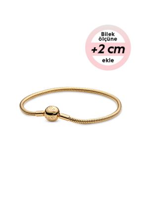 دستبند نقره طلائی زنانه کد 136168787
