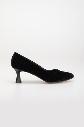 کفش استایلتو مشکی پاشنه نازک پاشنه متوسط ( 5 - 9 cm ) کد 810787116