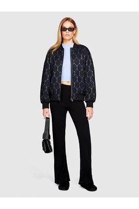 شلوار مشکی زنانه پارچه Sisley - کد 828097640