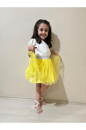 دامن زرد بچه گانه پنبه ای Neon - کد 835493323