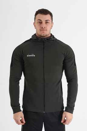 سوئیشرت اسپرت سبز مردانه رگولار Diadora - کد 659976065