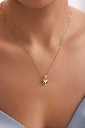 گردنبند طلا طلائی زنانه 14 عیار Gianfranco - کد 845090475