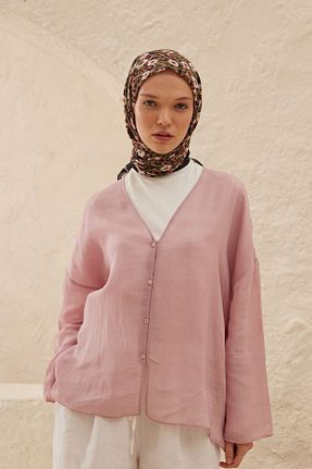 روسری صورتی %100 پنبه Fresh - کد 845064224