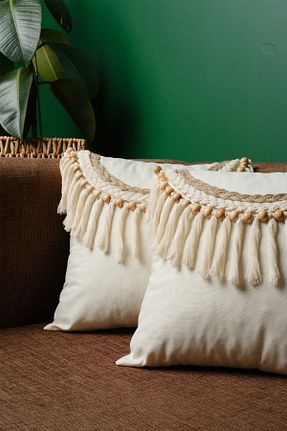 کوسن و روکش کوسن نباتی کتان elyese - کد 746386583
