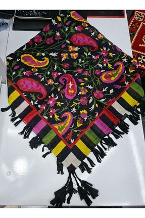 روسری رنگی %100 پنبه Safir Tuhafiye - کد 782188350