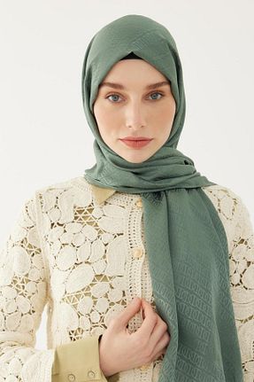 شال سبز زنانه MİRSOY SCARF - کد 845124729