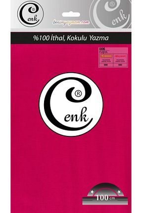 روسری صورتی پلی استر Cenk - کد 808335982