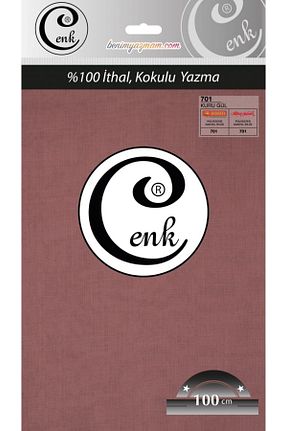 روسری نارنجی پلی استر Cenk - کد 809467709