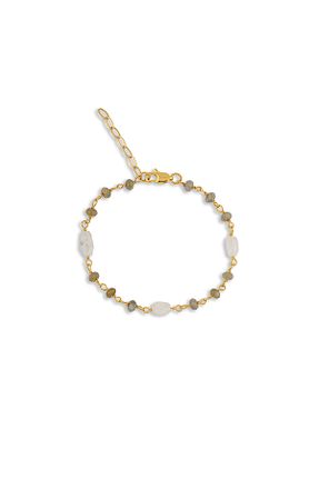 دستبند جواهر طلائی زنانه سنگ طبیعی Soa Jewellery - کد 845268470