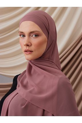 روسری طلائی شیفون Femple Modest - کد 835917139