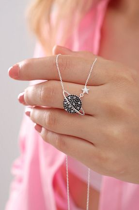 گردنبند نقره زنانه 925 عیار Bilsen Store - کد 80165276