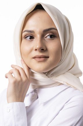 روسری طوسی پلی استر trendbona - کد 124889992