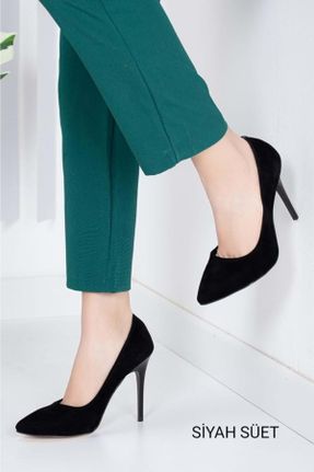 کفش پاشنه بلند کلاسیک مشکی زنانه پاشنه ساده پاشنه متوسط ( 5 - 9 cm ) کد 303995966