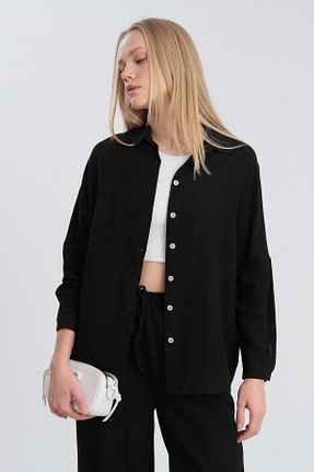 پیراهن مشکی زنانه اورسایز Suzi butik - کد 810347790