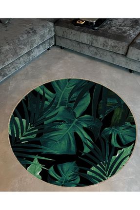 فرش مشکی قابل شستشو Rugs Modern Halı - کد 845383670