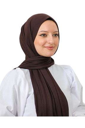 شال قهوه ای زنانه ویسکون Modish Group - کد 845395622