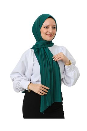 شال سبز زنانه ویسکون کد 845395867