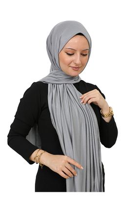 شال طوسی زنانه ویسکون Modish Group - کد 845395656