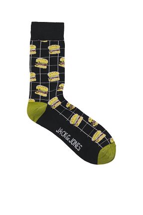 جوراب رنگی مردانه پنبه - الاستین Jack & Jones - کد 845423735