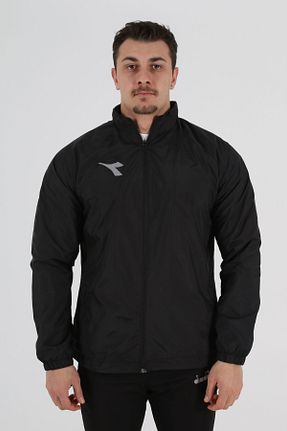 بادگیر و بارانی اسپرت مشکی زنانه پلی استر Diadora - کد 674499369