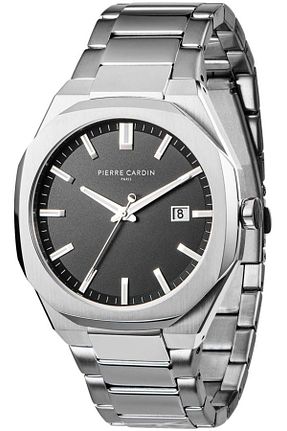 ساعت مچی زرشکی مردانه 41-45 میلی متر Pierre Cardin - کد 845514940