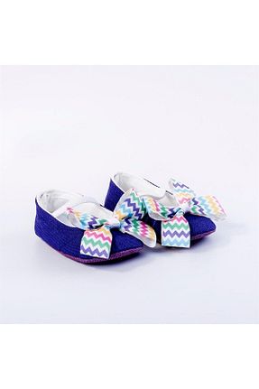 پاپوش بنفش بچه گانه پارچه ای First Step - کد 31116181