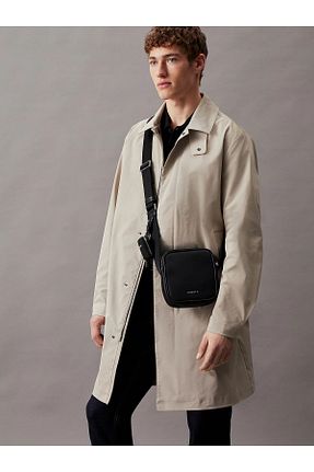 کیف دوشی مشکی مردانه پلی استر Calvin Klein - کد 845488196