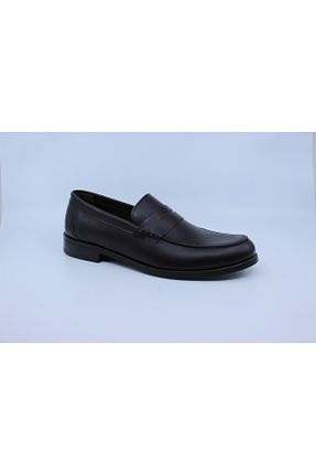 کفش کژوال زرشکی مردانه چرم خالص Papuccu - کد 845549290