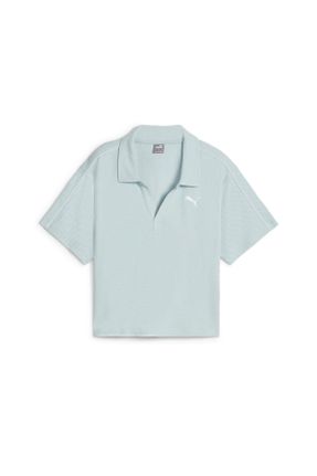 تی شرت اسپرت آبی زنانه رگولار کد 798044821