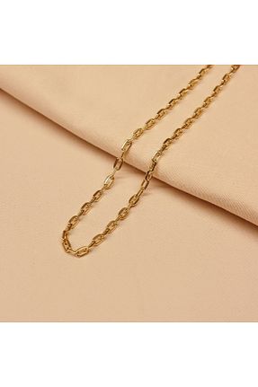 گردنبند طلا زرد زنانه 14 عیار TAHAN MÜCEVHERAT - کد 845316662