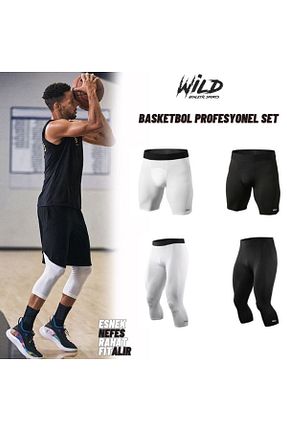 ساق شلواری اسپرت مشکی مردانه 3/4 Boy Wild Athletic Sports - کد 845310601