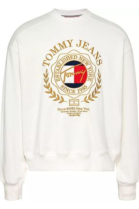 سوئیشرت طلائی مردانه ساده Tommy Hilfiger - کد 845307777