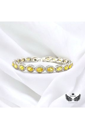 دستبند نقره سفید زنانه 925 عیار ÖZDE - کد 809680898
